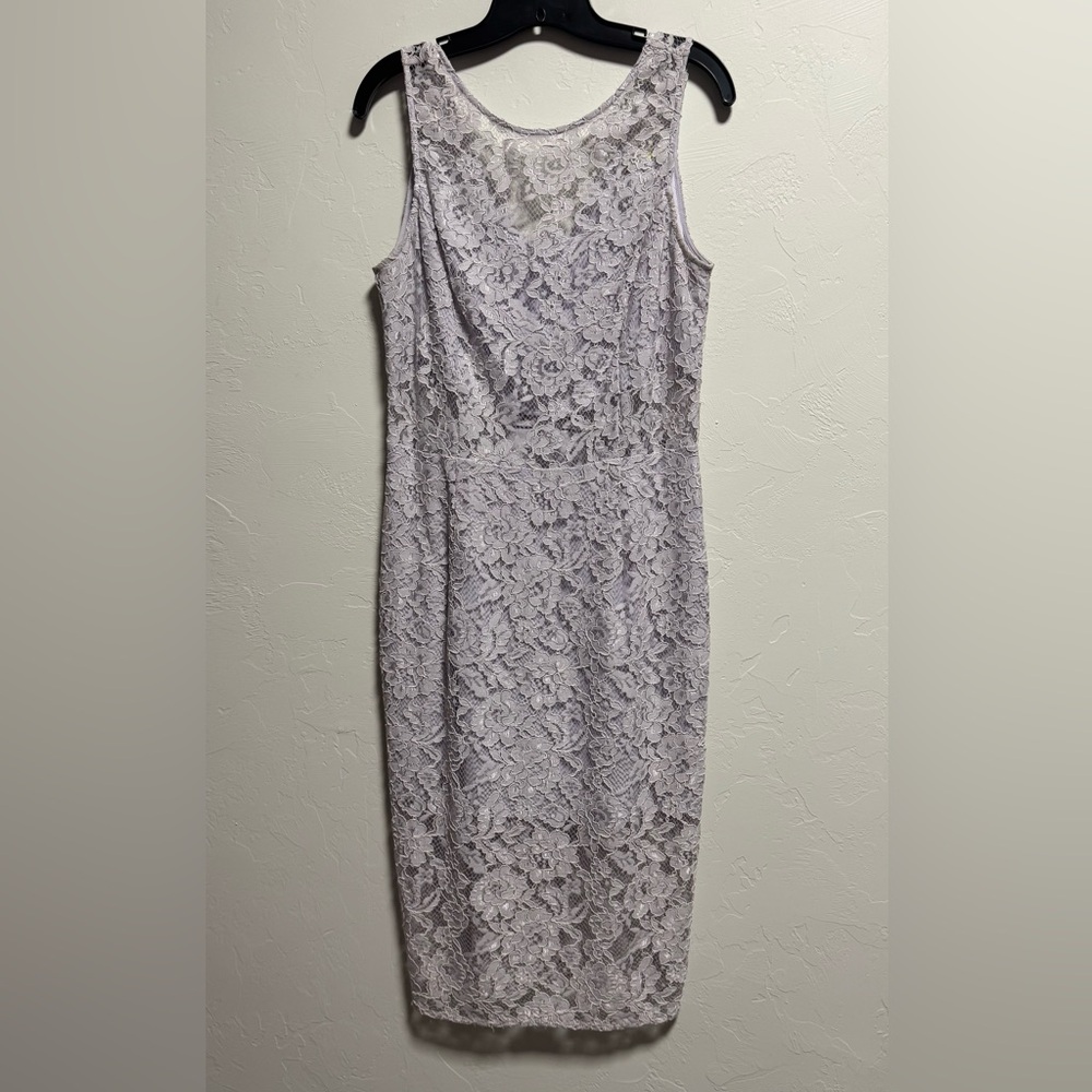 Gianni Bini Lilac Lace Dress Size 10